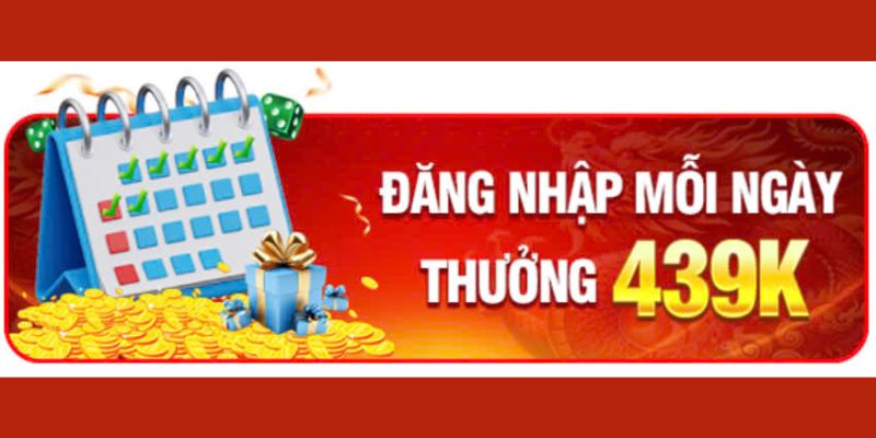 Khuyến mãi dành cho hội viên đăng nhập thường xuyên