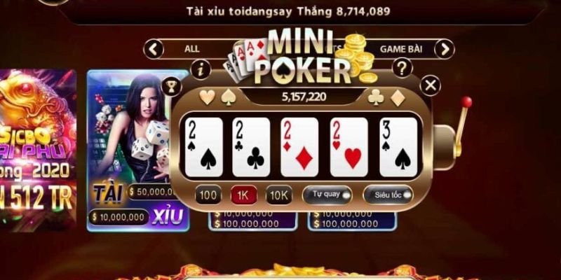 Khám phá game Slot Mini Poker